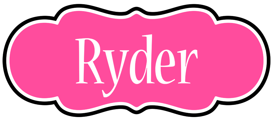 Ryder invitation logo