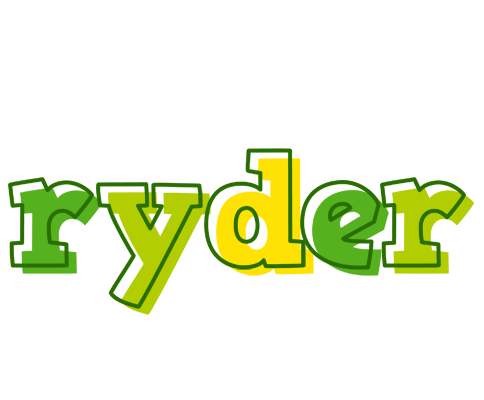 Ryder juice logo