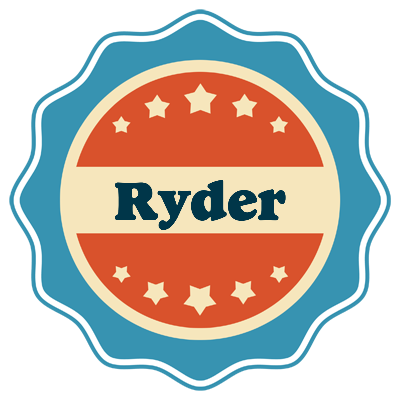 Ryder labels logo