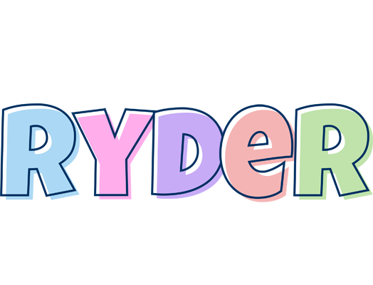 Ryder pastel logo
