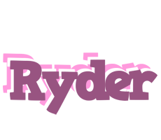 Ryder relaxing logo