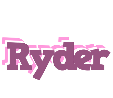 Ryder relaxing logo