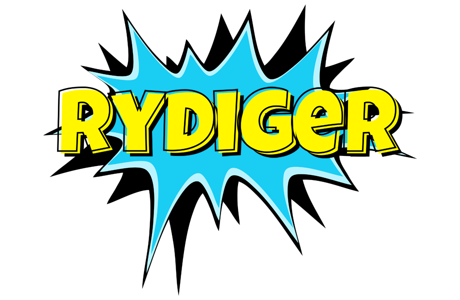 Rydiger amazing logo