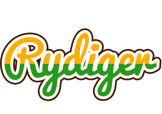 Rydiger banana logo