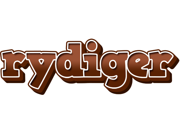 Rydiger brownie logo