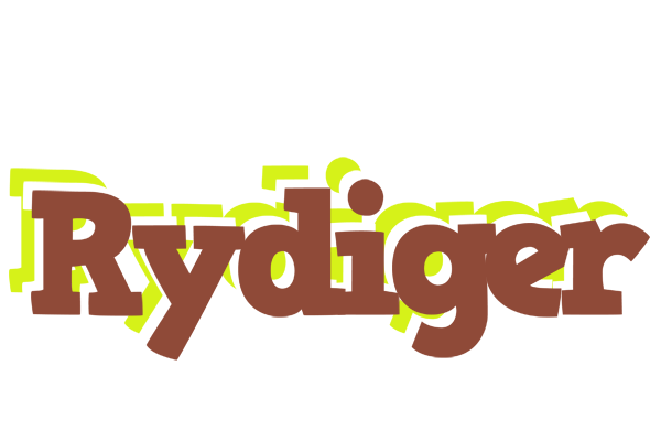 Rydiger caffeebar logo