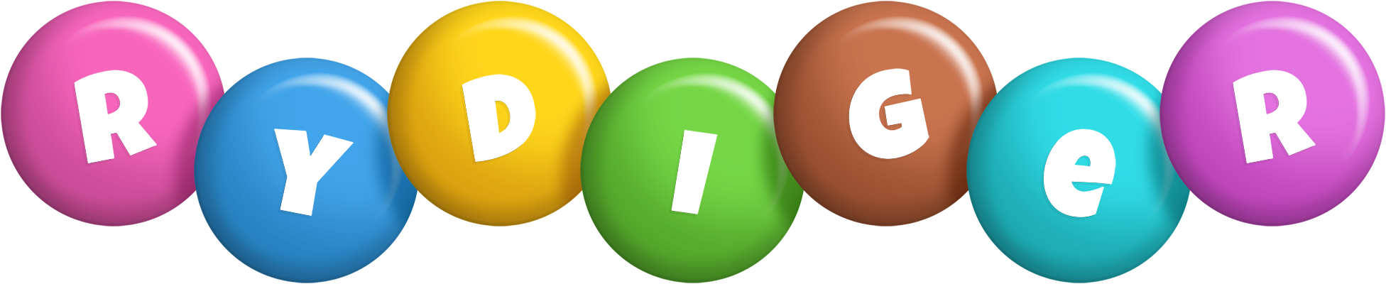 Rydiger candy logo