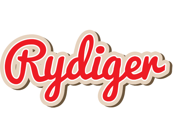 Rydiger chocolate logo