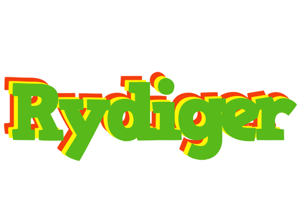 Rydiger crocodile logo