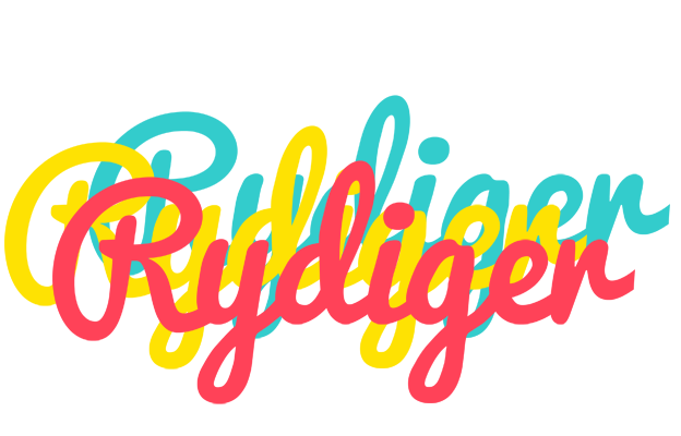 Rydiger disco logo