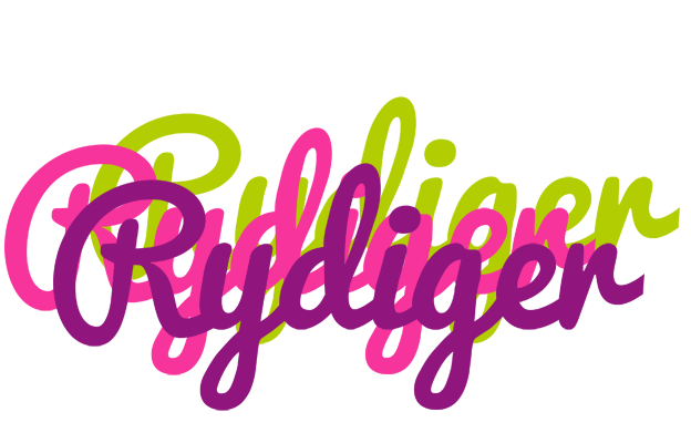 Rydiger flowers logo