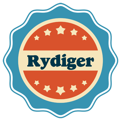 Rydiger labels logo