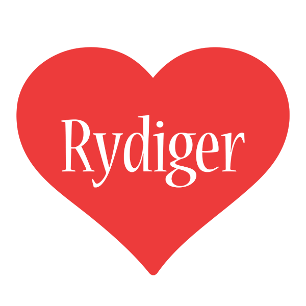 Rydiger love logo
