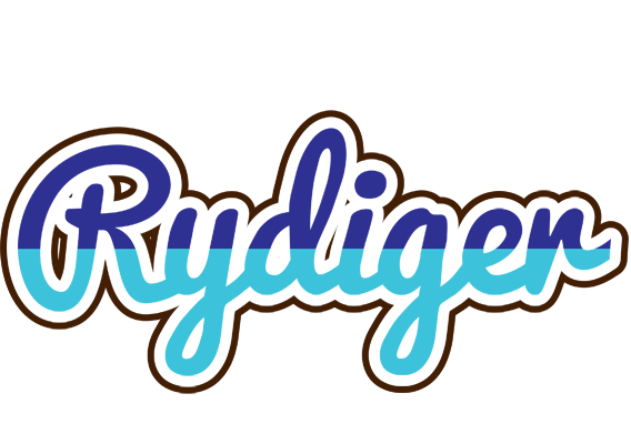 Rydiger raining logo