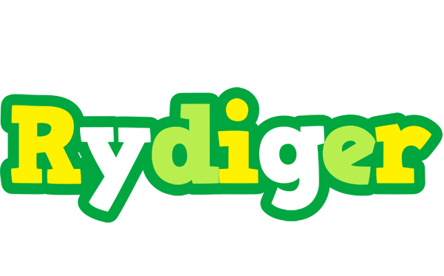 Rydiger soccer logo