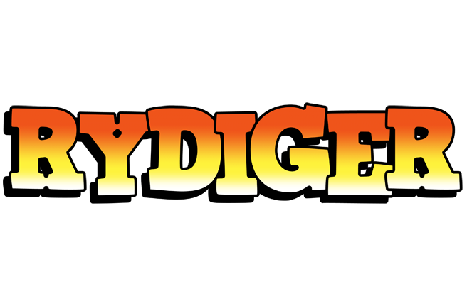 Rydiger sunset logo