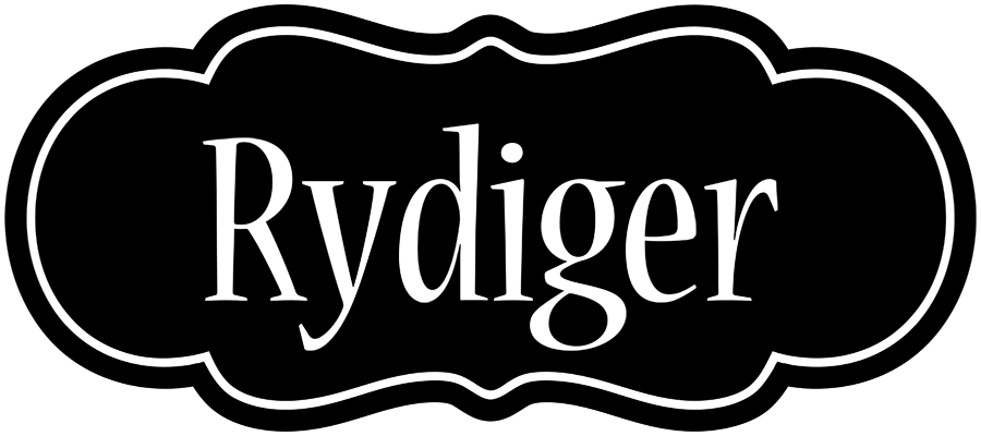 Rydiger welcome logo