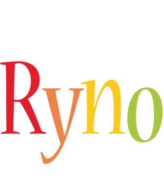 Ryno birthday logo