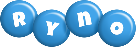 Ryno candy-blue logo