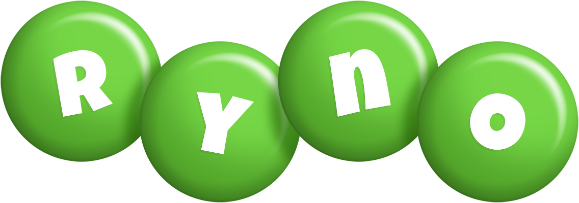 Ryno candy-green logo