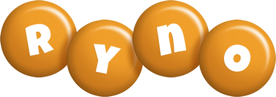 Ryno candy-orange logo