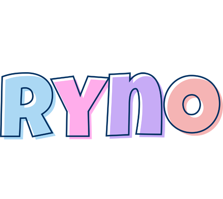 Ryno pastel logo