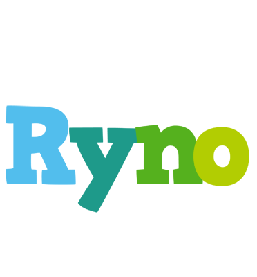 Ryno rainbows logo