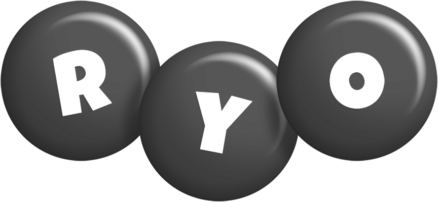 Ryo candy-black logo