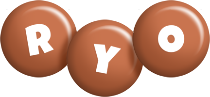 Ryo candy-brown logo