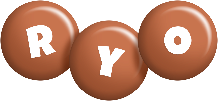 Ryo candy-brown logo