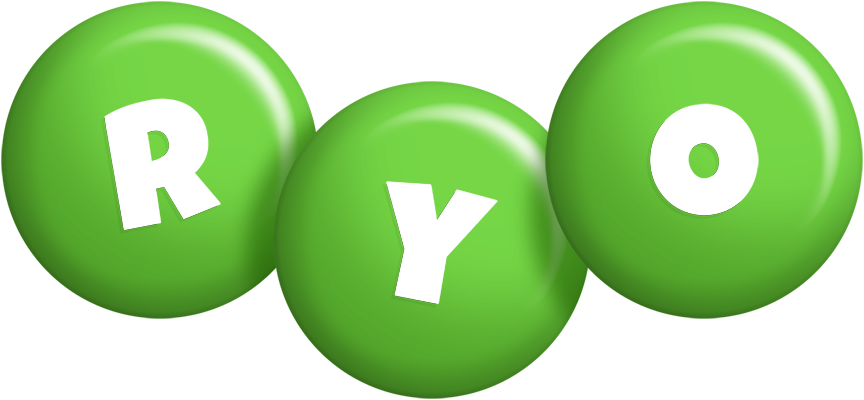 Ryo candy-green logo