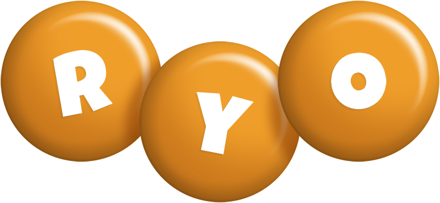 Ryo candy-orange logo