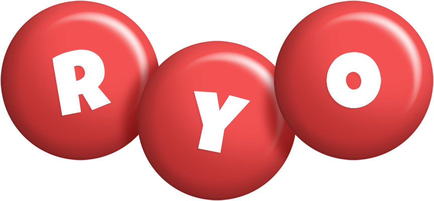 Ryo candy-red logo