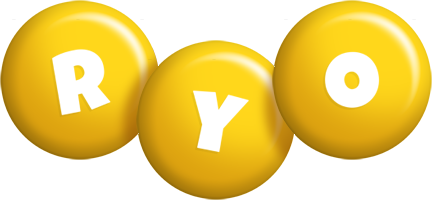 Ryo candy-yellow logo