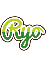 Ryo golfing logo