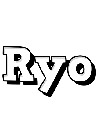 Ryo snowing logo