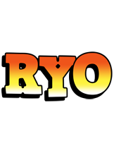 Ryo sunset logo