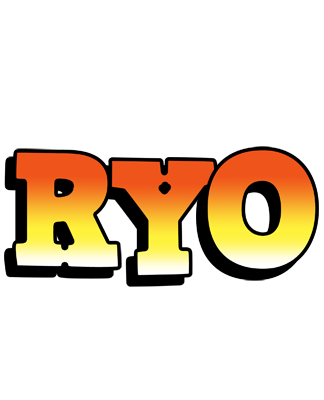 Ryo sunset logo