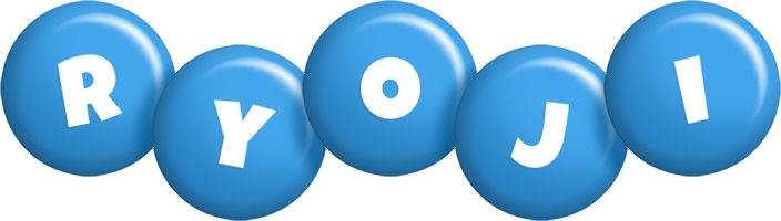 Ryoji candy-blue logo