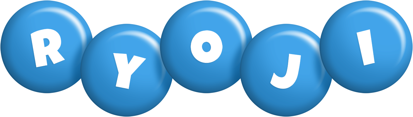 Ryoji candy-blue logo