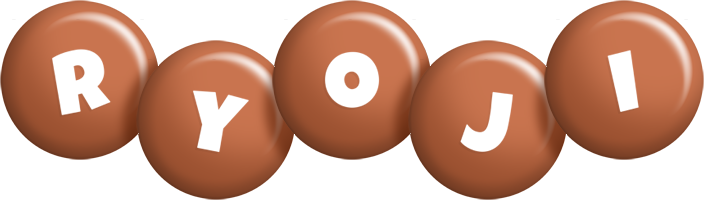 Ryoji candy-brown logo