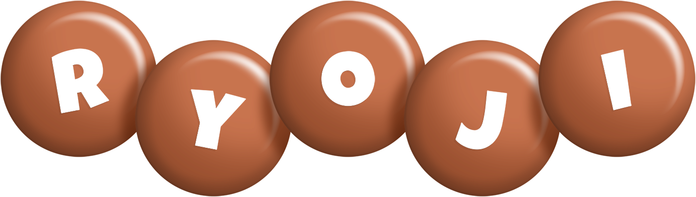 Ryoji candy-brown logo