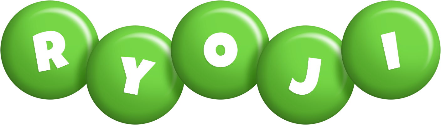 Ryoji candy-green logo
