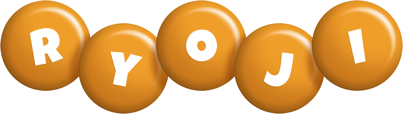 Ryoji candy-orange logo