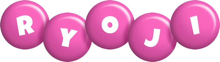 Ryoji candy-pink logo