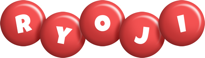 Ryoji candy-red logo