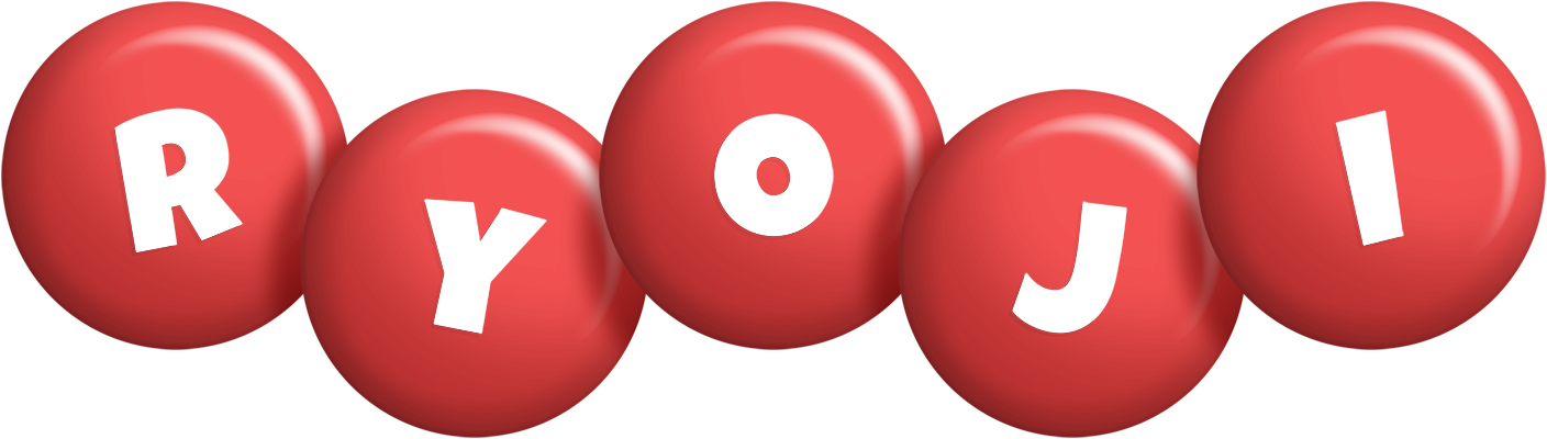 Ryoji candy-red logo
