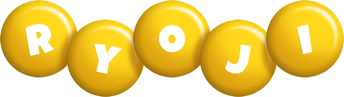 Ryoji candy-yellow logo