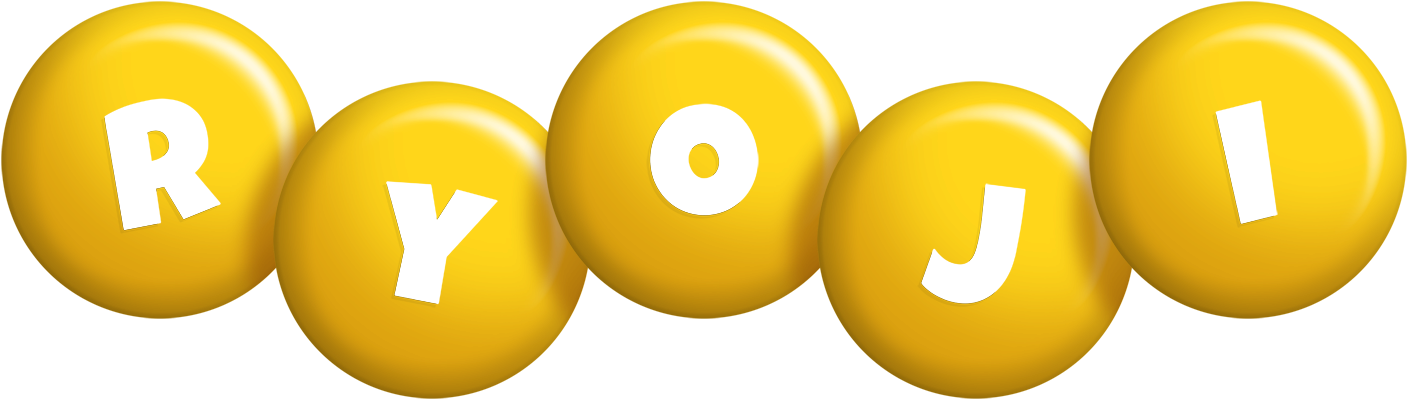 Ryoji candy-yellow logo