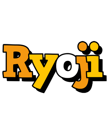 Ryoji cartoon logo